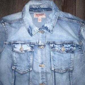 Arizona jeans XL Jean jacket , Authentic on the bank , GUC
